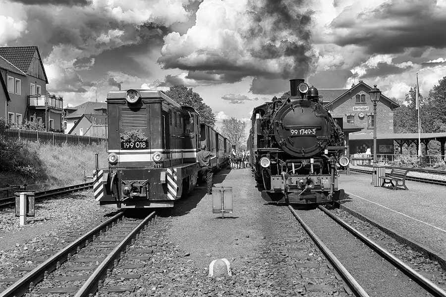 056 | 2024 | Bertsdorf | Zittauer Schmalspurbahn – Bahnhof Bertsdorf | © carsten riede fotografie