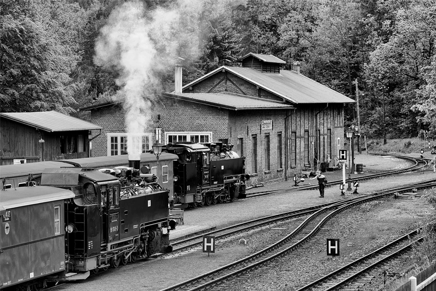 044 | 2024 | Bertsdorf | Zittauer Schmalspurbahn – Bahnhof Bertsdorf | © carsten riede fotografie