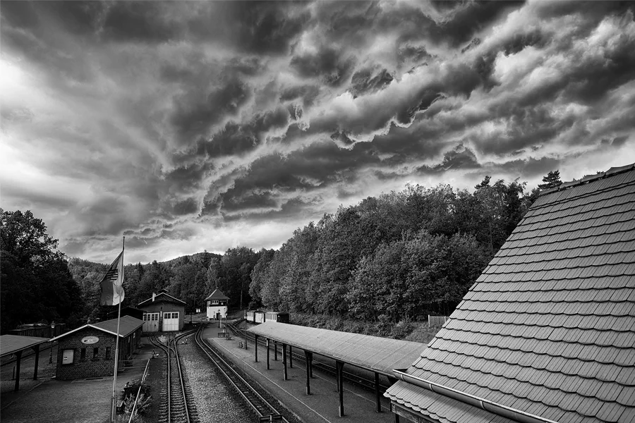 071 | 2024 | Bertsdorf | Zittauer Schmalspurbahn – Bahnhof Bertsdorf | © carsten riede fotografie