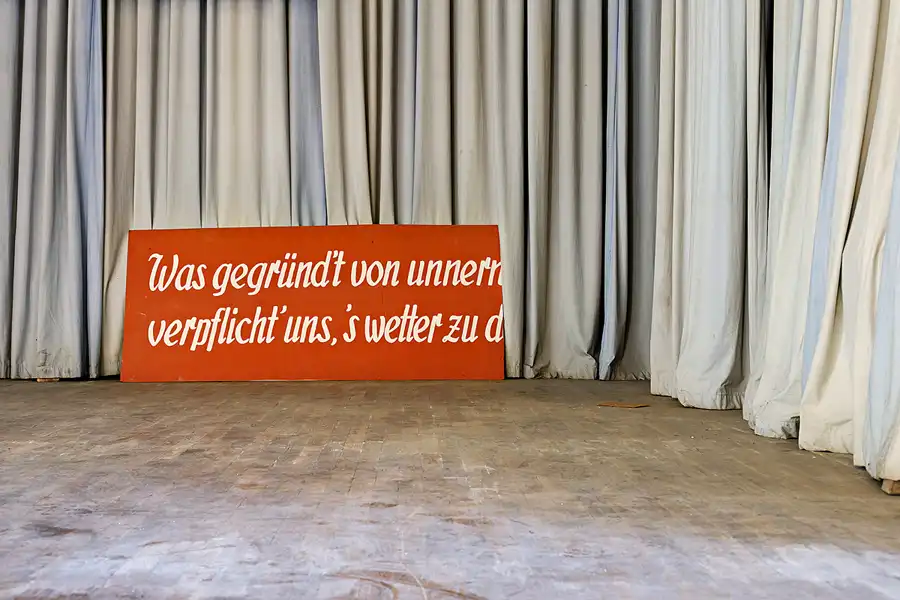 099 | 2024 | Grünhainichen OT Borstendorf | Kulturhaus Neues Leben – Betriebskulturhaus VEB Papierfabriken Grünhainichen | © carsten riede fotografie