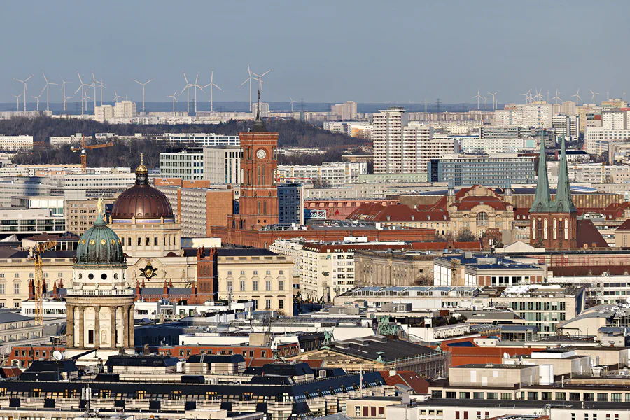 073 | 2025 | Berlin | Blick vom Kollhoff-Tower – Rotes Rathaus | © carsten riede fotografie