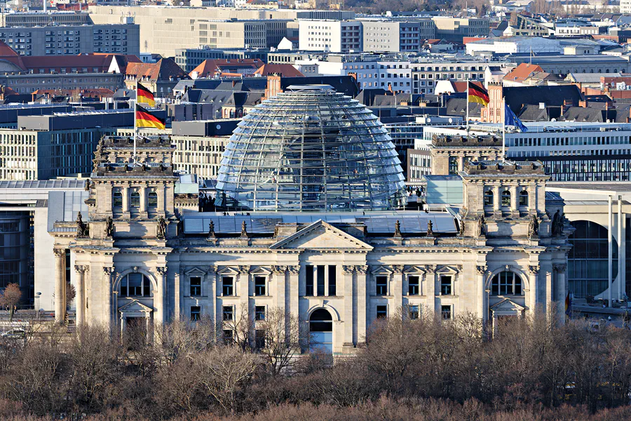 086 | 2025 | Berlin | Blick vom Kollhoff-Tower –  Reichstag | © carsten riede fotografie