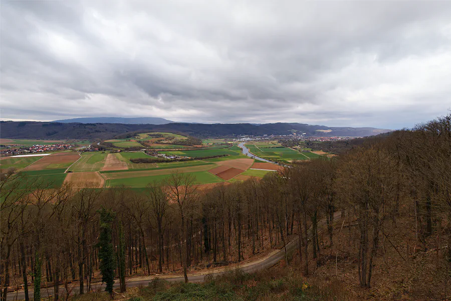 094 | 2025 | Bad Sooden-Allendorf | Blick von Schloss Rothestein ins Werratal | © carsten riede fotografie