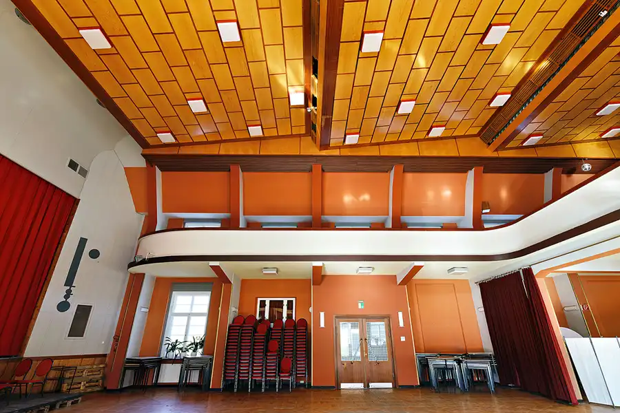 034 | 2025 | Probstzella | Haus des Volkes – Das Bauhaushotel | © carsten riede fotografie