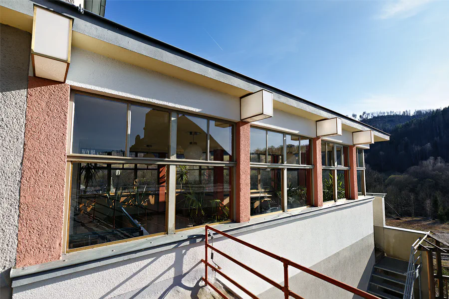 083 | 2025 | Probstzella | Haus des Volkes – Das Bauhaushotel | © carsten riede fotografie