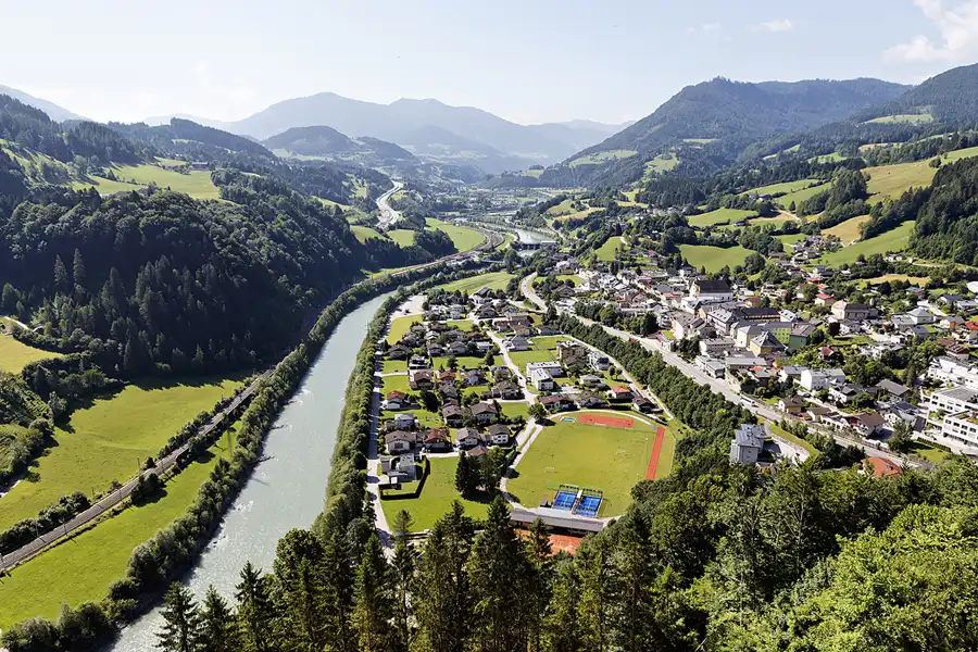 127 | 2025 | Werfen | Blick von der Burg Hohenwerfen | © carsten riede fotografie