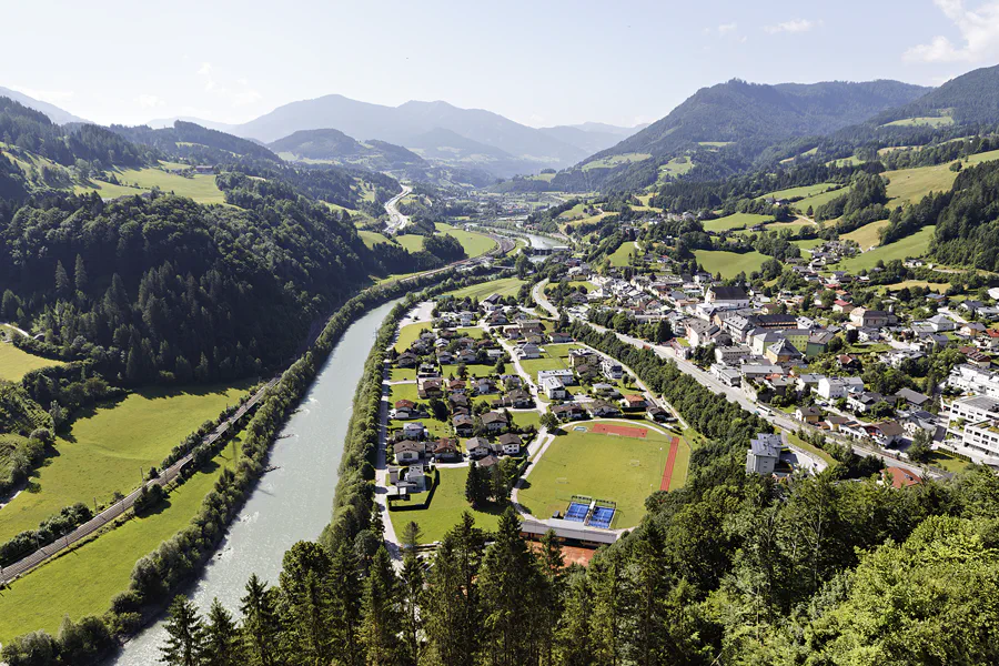 127 | 2025 | Werfen | Blick von der Burg Hohenwerfen | © carsten riede fotografie