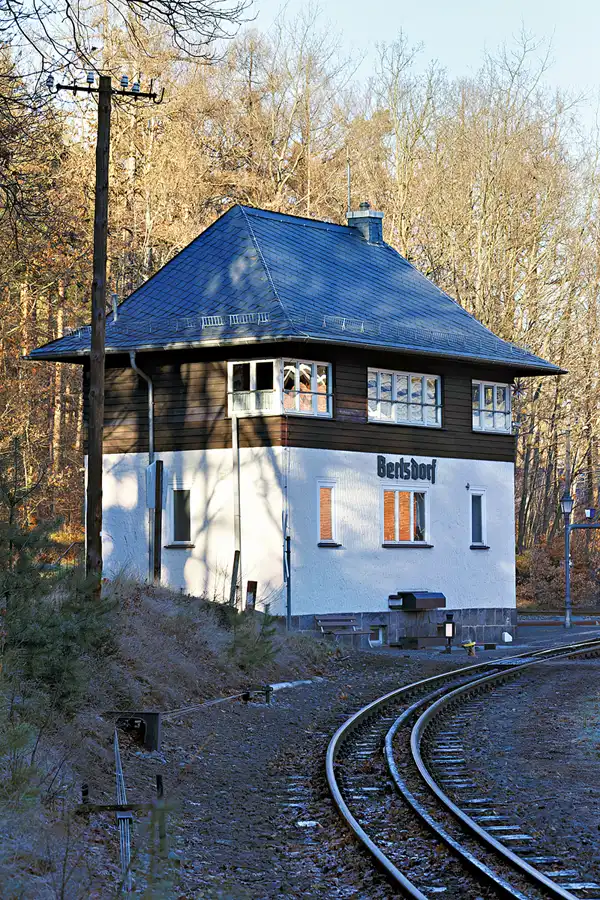 114 | 2025 | Bertsdorf | Zittauer Schmalspurbahn – Bahnhof Bertsdorf | © carsten riede fotografie