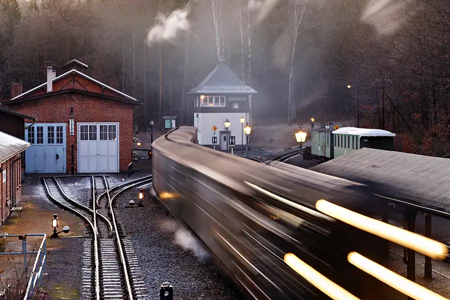 129 | 2025 | Bertsdorf | Zittauer Schmalspurbahn – Bahnhof Bertsdorf | © carsten riede fotografie