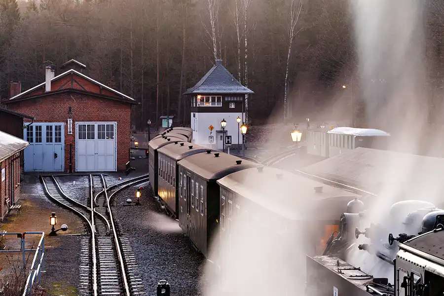 130 | 2025 | Bertsdorf | Zittauer Schmalspurbahn – Bahnhof Bertsdorf | © carsten riede fotografie