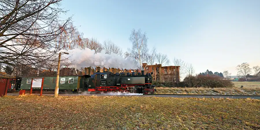 179 | 2025 | Olbersdorf | Zittauer Schmalspurbahn – Bahnhof Olbersdorf Niederdorf | © carsten riede fotografie