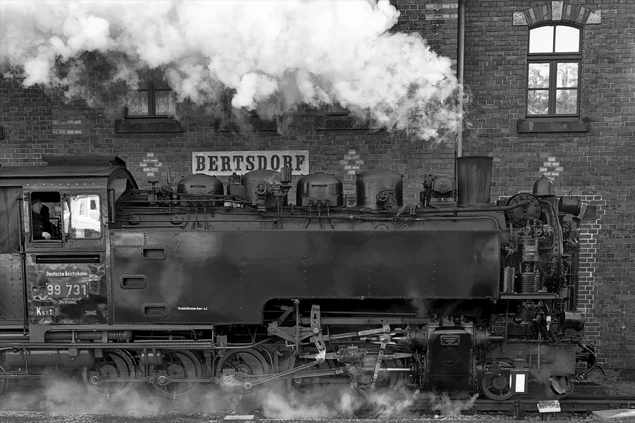 110 | 2025 | Bertsdorf | Zittauer Schmalspurbahn – Bahnhof Bertsdorf | © carsten riede fotografie