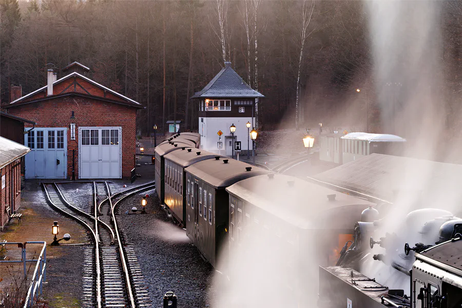 130 | 2025 | Bertsdorf | Zittauer Schmalspurbahn – Bahnhof Bertsdorf | © carsten riede fotografie