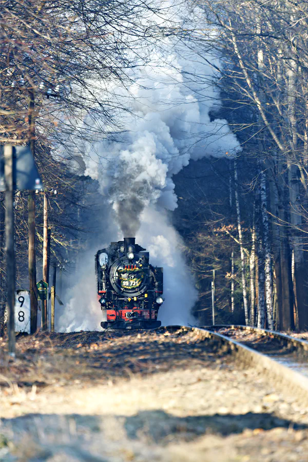 198 | 2025 | Oybin | Zittauer Schmalspurbahn – Bahnhof Oybin Niederdorf | © carsten riede fotografie