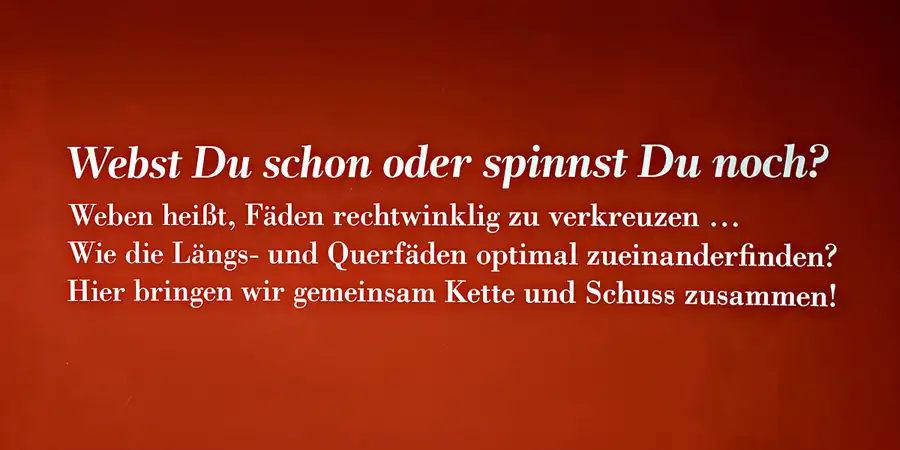 007 | 2025 | Grossschönau | Deutsches Damast- und Frottiermuseum | © carsten riede fotografie