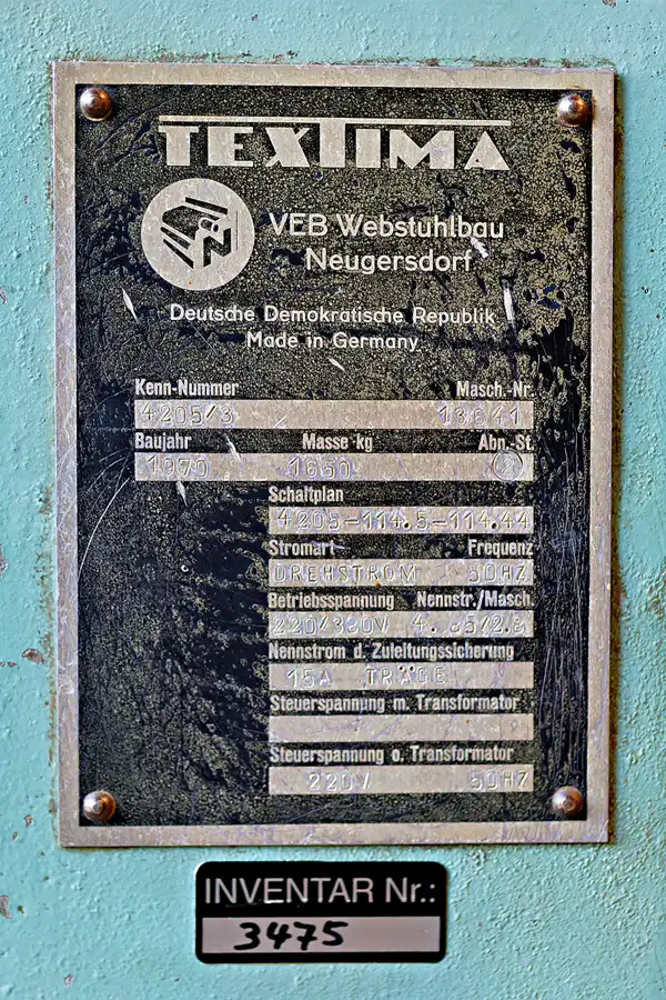 067 | 2025 | Grossschönau | Deutsches Damast- und Frottiermuseum | © carsten riede fotografie