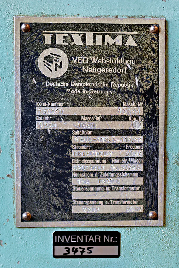 067 | 2025 | Grossschönau | Deutsches Damast- und Frottiermuseum | © carsten riede fotografie