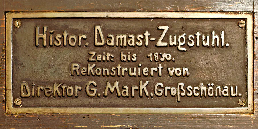 088 | 2025 | Grossschönau | Deutsches Damast- und Frottiermuseum | © carsten riede fotografie