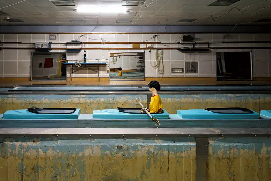 136 | 2026 | Grünheide (Mark) – OT Kienbaum | Olympisches und Paralympisches Trainingszentrum für Deutschland – Museum – Unterdruckkammer | © carsten riede fotografie